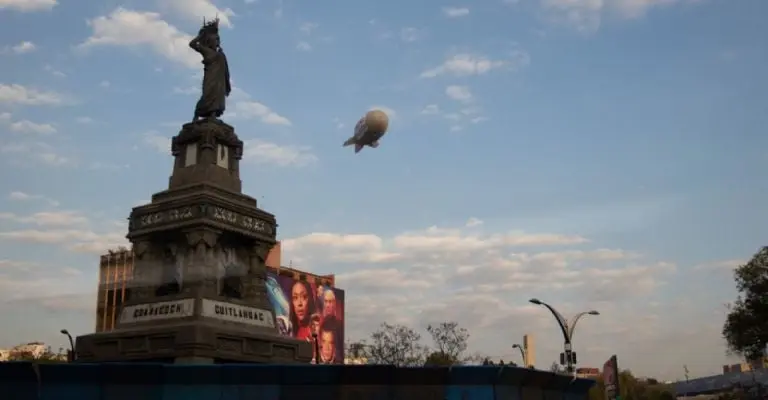 Mujeres iniciaron las protestas en el marco del 8M con la movilización 'Con dolor en el cielo'. FOTO: Cuartoscuro