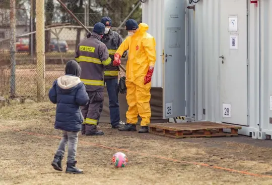 El menor provenía de Zaporizhzhia, donde se ubica la planta de energía nuclear capturada por las fuerzas rusas. El menor provenía de Zaporizhzhia, donde se ubica la planta de energía nuclear capturada por las fuerzas rusas.