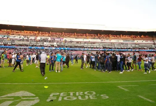 14 detenidos por los hechos ocurridos el sábado en el estadio La Corregidora