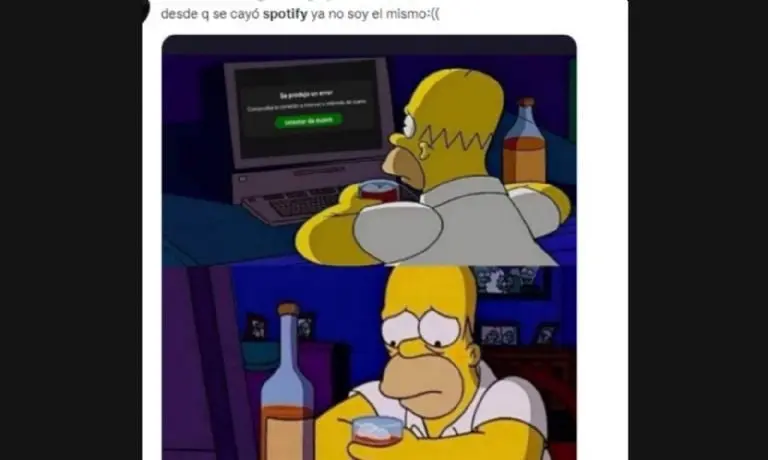 Spotify: Los mejores memes que dejó la caída de la app de música - Twitter