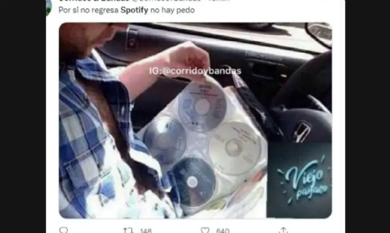 Spotify: Los mejores memes que dejó la caída de la app de música - Twitter
