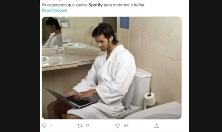 Spotify: Los mejores memes que dejó la caída de la app de música - Twitter