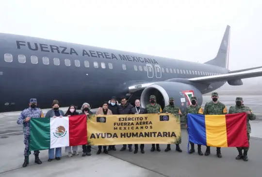 Avión de la Fuerza Aérea regresará a Ucrania por más mexicanos. Avión de la Fuerza Aérea regresará a Ucrania por más mexicanos.