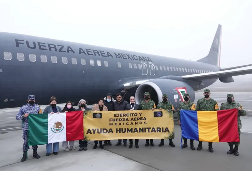 Avión de la Fuerza Aérea regresará a Ucrania por más mexicanos. Avión de la Fuerza Aérea regresará a Ucrania por más mexicanos.
