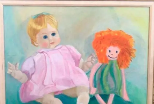 Hombre subasta supuesta pintura maldita y usuario de Internet la compra en más de mil dólares Hombre subasta supuesta pintura maldita y usuario de Internet la compra en más de mil dólares