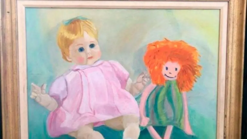 Hombre subasta supuesta pintura maldita y usuario de Internet la compra en m&aacute;s de mil d&oacute;lares