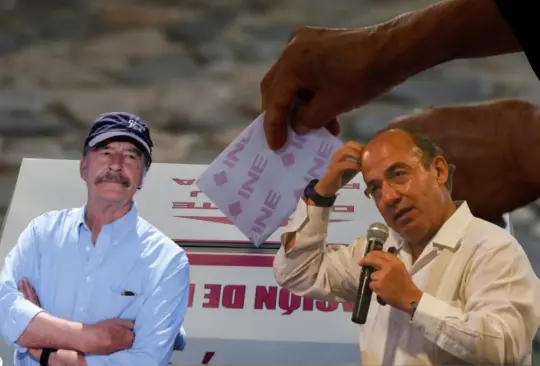 Vicente Fox y Felipe Calderón se manifestaron sobre la revocación de mandato. Vicente Fox y Felipe Calderón se manifestaron sobre la revocación de mandato.