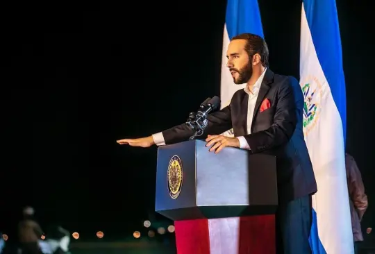 Nayib Bukele llegó a la presidencia de El Salvador el 1 de junio del 2019 con el apoyo del partido Gran Alianza por la Unidad Nacional 