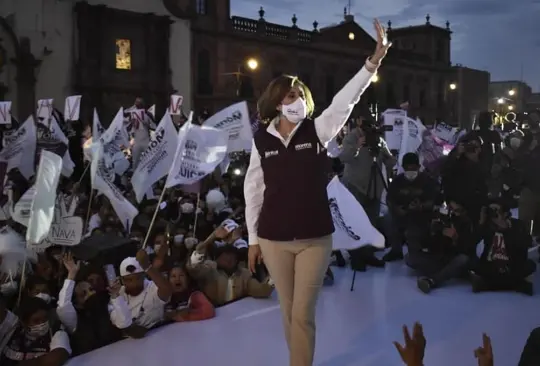 Mónica Rangel compitió por la gubernatura potosina en junio de 2021. Mónica Rangel compitió por la gubernatura potosina en junio de 2021.