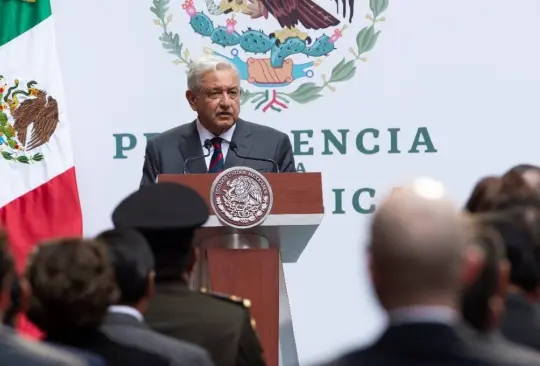 López Obrador dio un informe por sus 100 días de su cuarto año de gobierno.