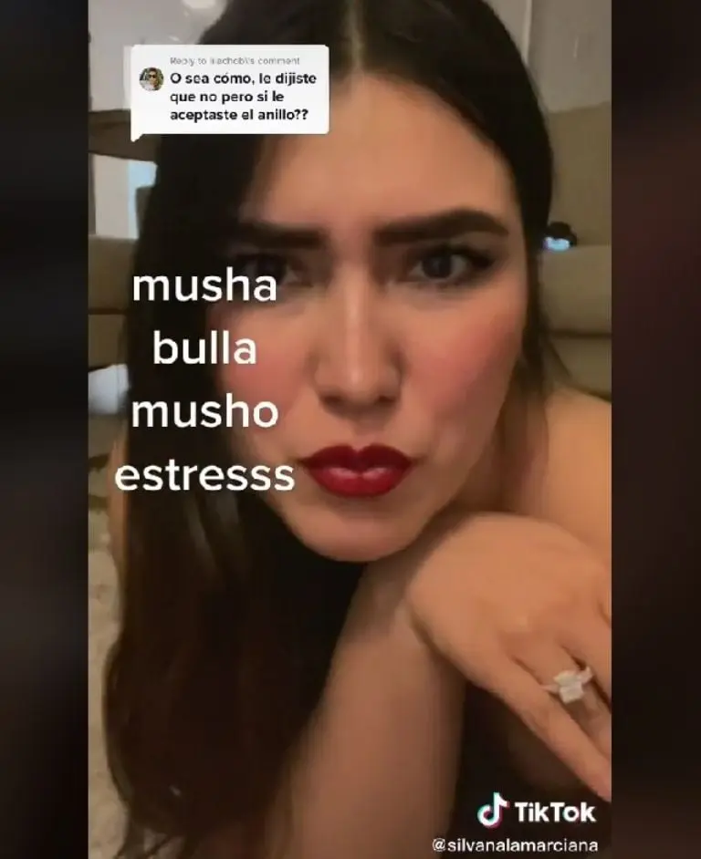 TikTok @silvanalamarciana