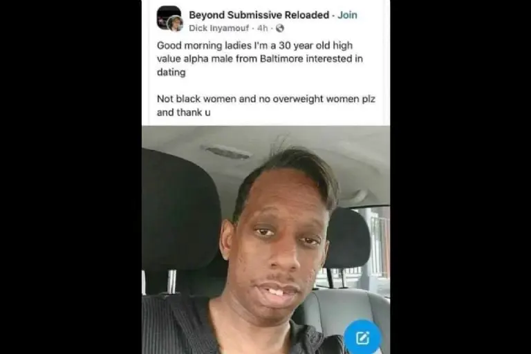 El hombre fue criticado en redes por racista - Especial