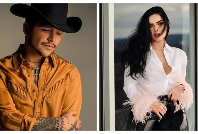 Christian Nodal y Aurora C&aacute;rdenas