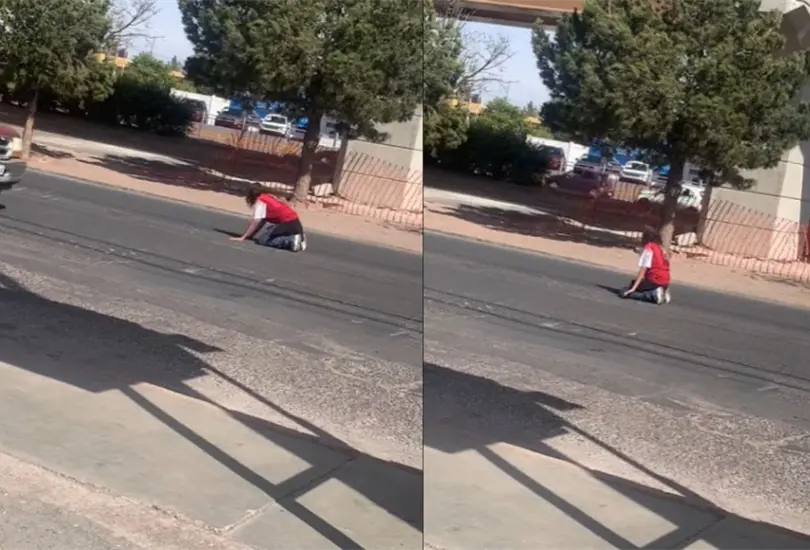 La joven fue identificada como Daniela Sol&iacute;s y fue puesta a disposici&oacute;n de elementos de la polic&iacute;a municipal