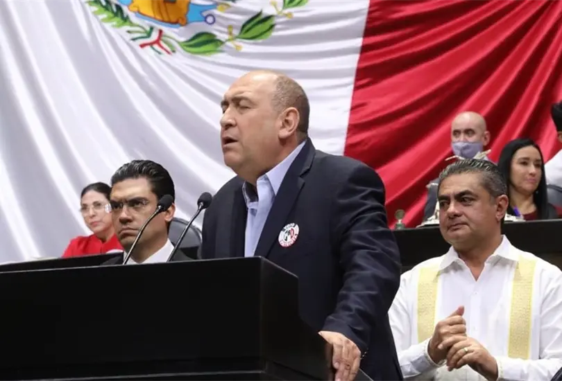 Rub&eacute;n Moreira es presidente de la Junta de Coordinaci&oacute;n Pol&iacute;tica de la C&aacute;mara de Diputados.