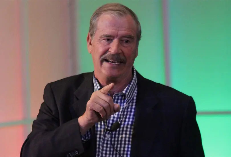 Vicente Fox celebr&oacute; que reforma el&eacute;ctrica no fuera aprobada. 