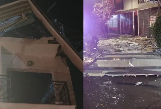 Por la explosión, resultaron heridas cuatro personas. Por la explosión, resultaron heridas cuatro personas.