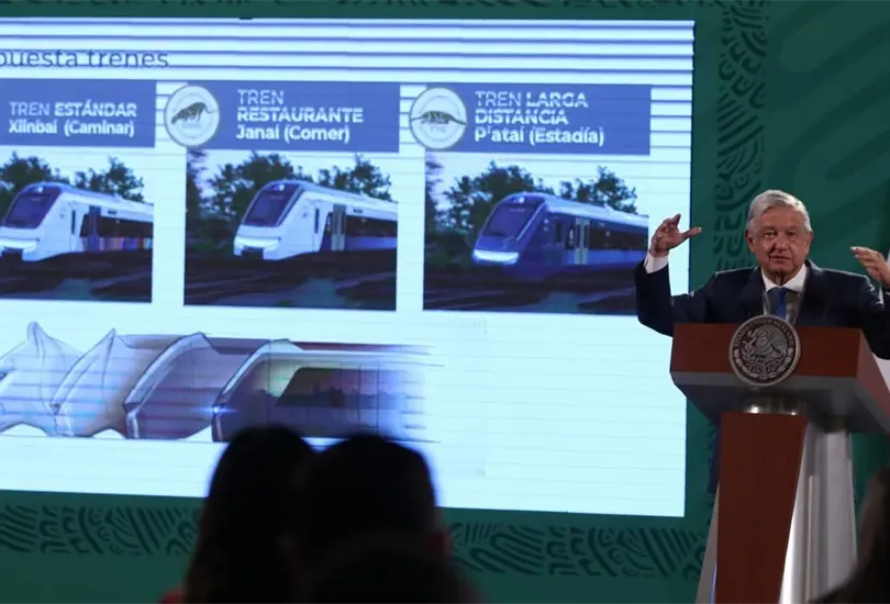 AMLO respondió a amparo contra el Tren Maya. AMLO respondió a amparo contra el Tren Maya.