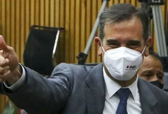 Lorenzo Córdova, actual consejero presidente del INE. Lorenzo Córdova, actual consejero presidente del INE.