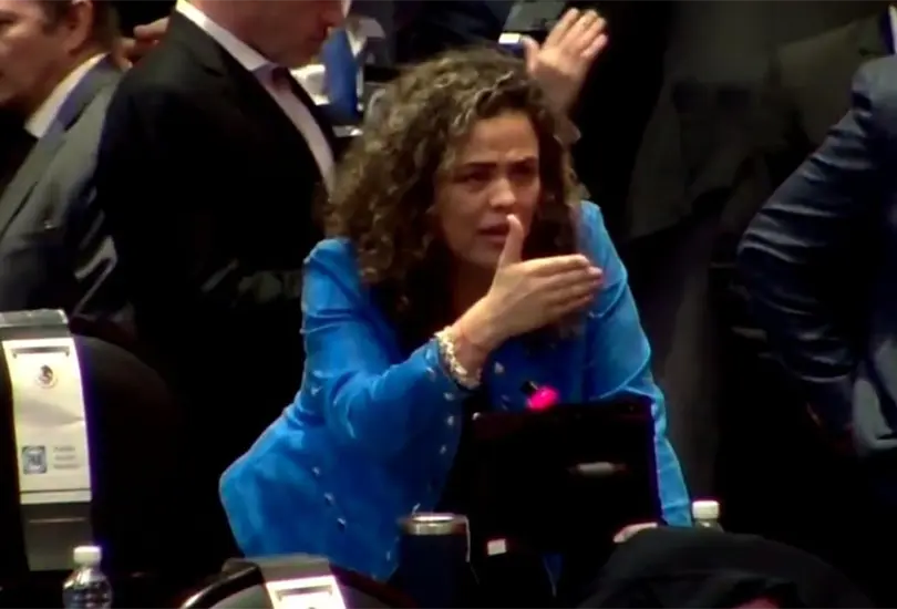 Mariana Gómez del Campo dice que AMLO con su discurso mañanero polariza, divide y descalifica. Mariana Gómez del Campo dice que AMLO con su discurso mañanero polariza, divide y descalifica.