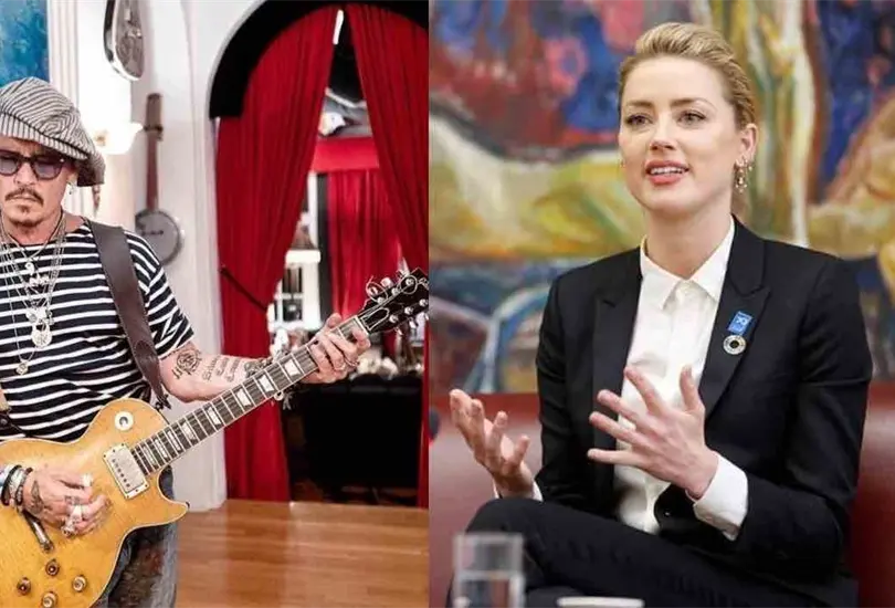 Amber Heard confiesa que s&iacute; golpe&oacute; a Johnny Depp