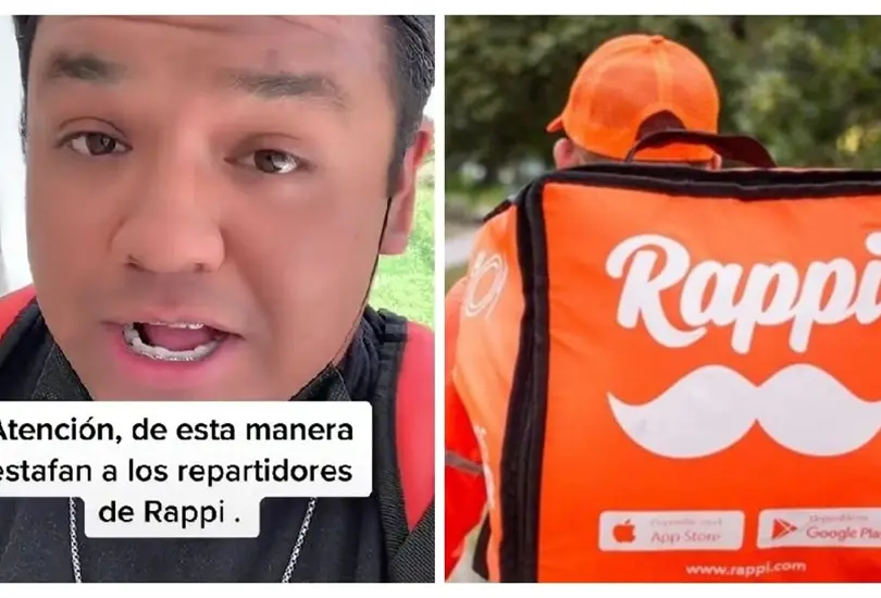 Trabajador revela la estafa m&aacute;s com&uacute;n que hacen los clientes a repartidores de Rappi