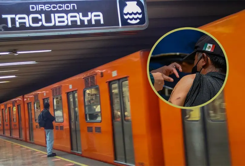 El gobierno de la Ciudad de México informó habilitará diez estaciones del Metro, para que todos los ciudadanos puedan vacunarse contra el COVID-19 El gobierno de la Ciudad de México informó habilitará diez estaciones del Metro, para que todos los ciudadanos puedan vacunarse contra el COVID-19