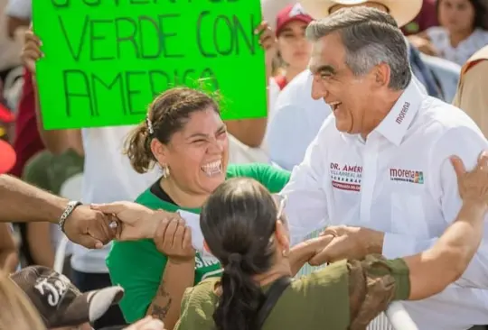 Américo Villarreal aseguró que ganaron claramente el debate.