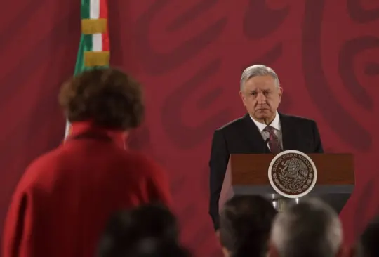 Denise Dresser acudió a la conferencia mañanera de AMLO en enero de 2020. Denise Dresser acudió a la conferencia mañanera de AMLO en enero de 2020.