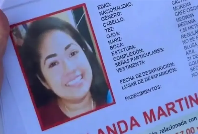 Yolanda Martínez Cadena fue vista por última vez el pasado 31 de marzo. Yolanda Martínez Cadena fue vista por última vez el pasado 31 de marzo.