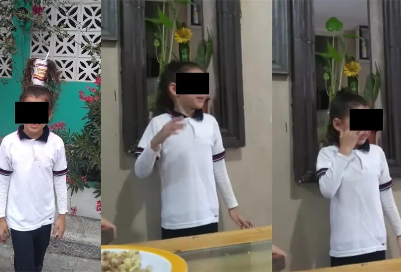 La ni&ntilde;a regres&oacute; llorando a su casa porque sufri&oacute; bullying con su peinado loco.