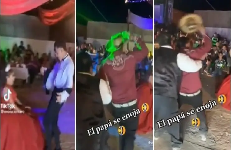 El pap&aacute; se molest&oacute; por el baile sexy a su quincea&ntilde;era.