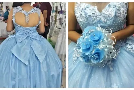 Quinceañera se queda sin vestido