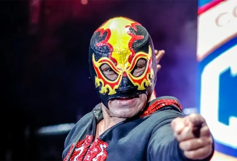 Raziel era parte del Consejo Mundial de Lucha Libre. 