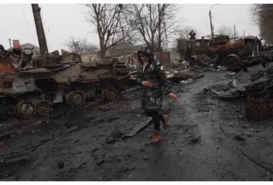 Rusia niega que ellos hayan cometido los crímenes de guerra en Ucrania Rusia niega que ellos hayan cometido los crímenes de guerra en Ucrania