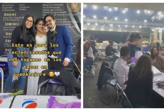 Celebran boda en una taquería