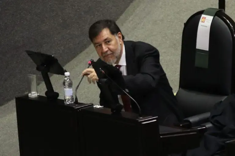 Gerardo Fernández Noroña en la Cámara de Diputados. Foto: Cuartoscuro.