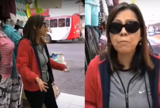 La mujer fue bautizada como Lady 50 pesos tras molestarse con los empleados de la tienda