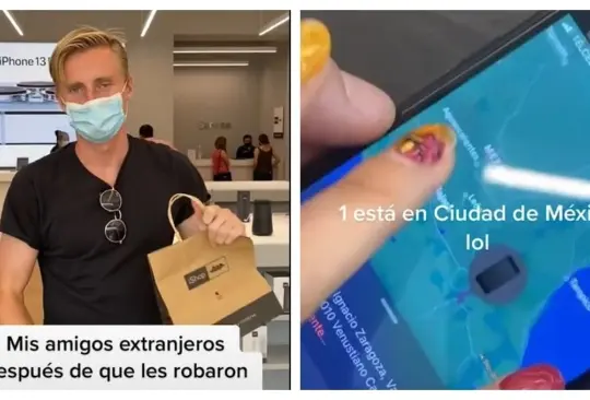 Roban su celular a un extranjero Roban su celular a un extranjero