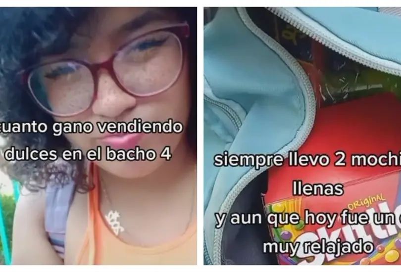 Estudiante revela cuánto gana al día por vender dulces en un Bachilleres Estudiante revela cuánto gana al día por vender dulces en un Bachilleres
