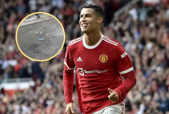 El delantero portugués se desquitó con el aficionado luego de que el Manchester United perdiera 1-0 contra el Everton El delantero portugués se desquitó con el aficionado luego de que el Manchester United perdiera 1-0 contra el Everton