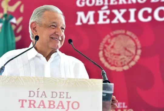 AMLO conmemoró el Día del Trabajo en Dos Bocas. AMLO conmemoró el Día del Trabajo en Dos Bocas.