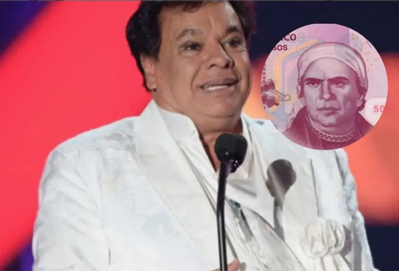 El joven lament&oacute; que estuviera Juan Gabriel en el billete de 50 pesos