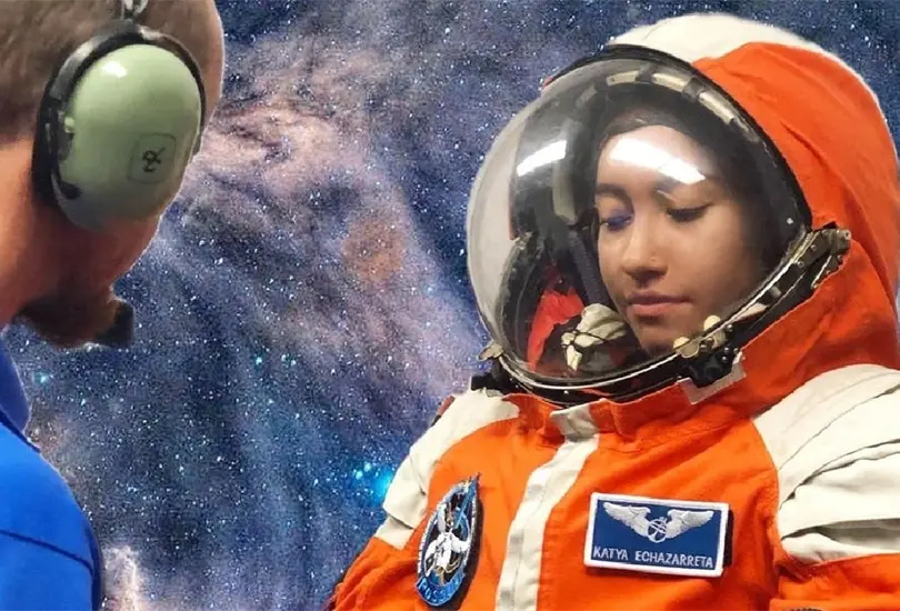 Kat Echazarreta ser&aacute; la primera mexicana en ir al espacio. . 
