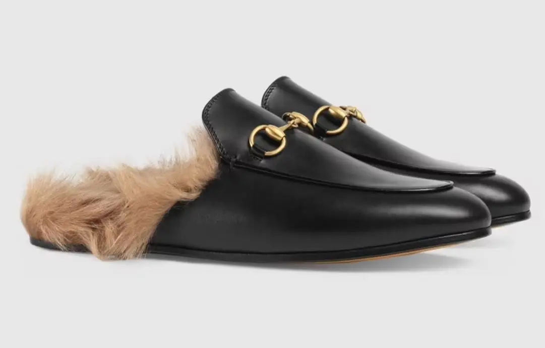 Princetown Leather Slipper