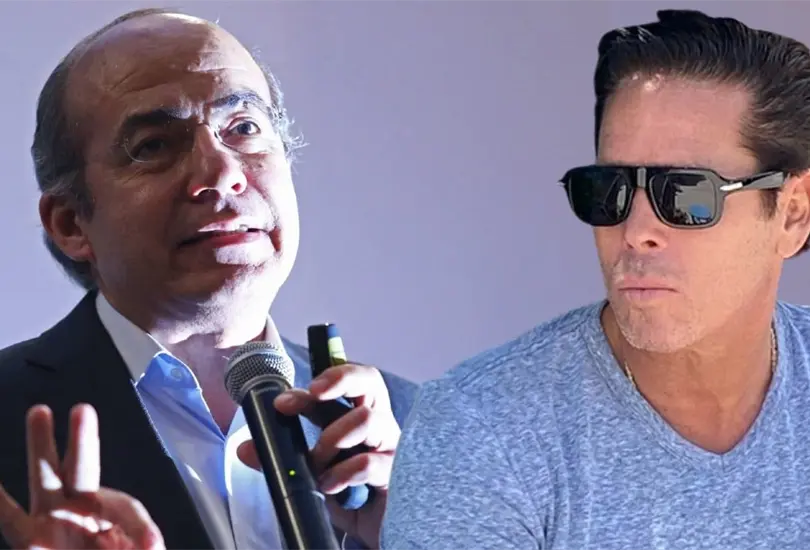 Roberto Palazuelos asegur&oacute; que Felipe Calder&oacute;n era alcoh&oacute;lico. 