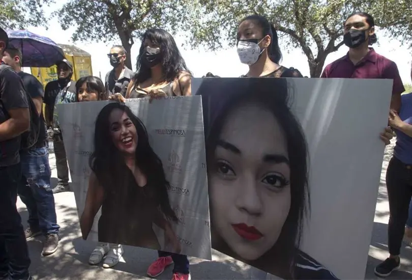 Yolanda Mart&iacute;nez fue sepultarla en el pante&oacute;n Jardines de los Pinos, del municipio de Ju&aacute;rez.