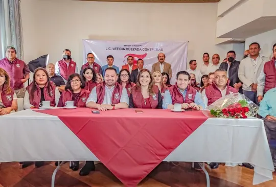 110 dirigentes nacionales y 700 estatales tomaron protesta por el Consorcio 4 T M&eacute;xico.