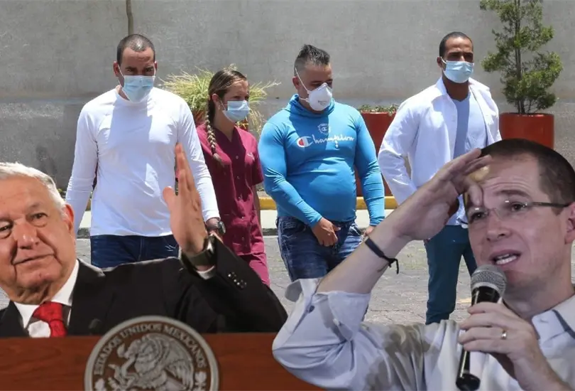 AMLO responde a opositores por contrataci&oacute;n de m&eacute;dicos cubanos. 