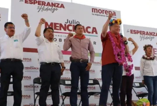 El candidato de Morena tiene más del doble de las preferencias que la candidata de, PRI, PAN y PRD El candidato de Morena tiene más del doble de las preferencias que la candidata de, PRI, PAN y PRD